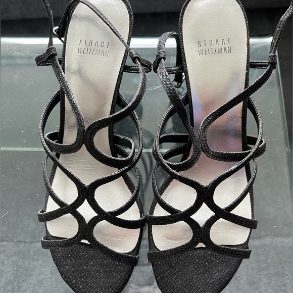 Black Stuart Weitzman size 8.5 sandals - Picture 2 of 5